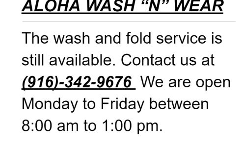 Aloha Wash-N-Wear