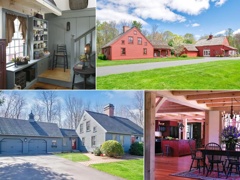 Early New England Homes by Country Carpenters, Inc.