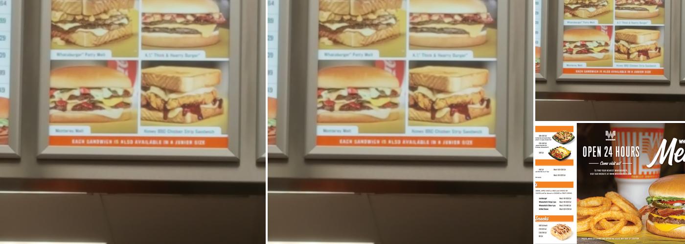 Whataburger Menu