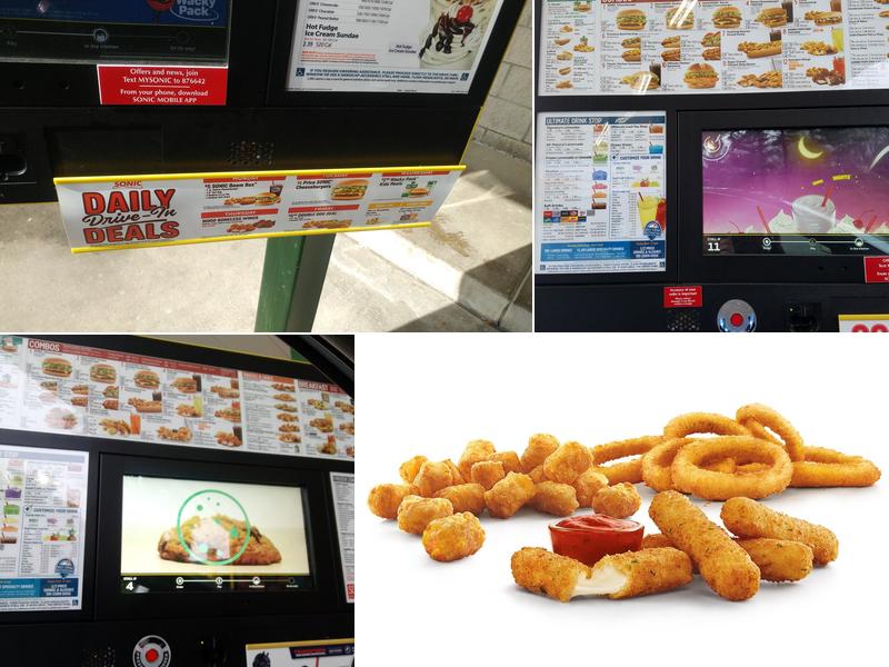 Sonic Drive-In Menu