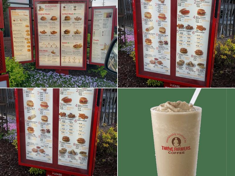 Chick-fil-A Menu