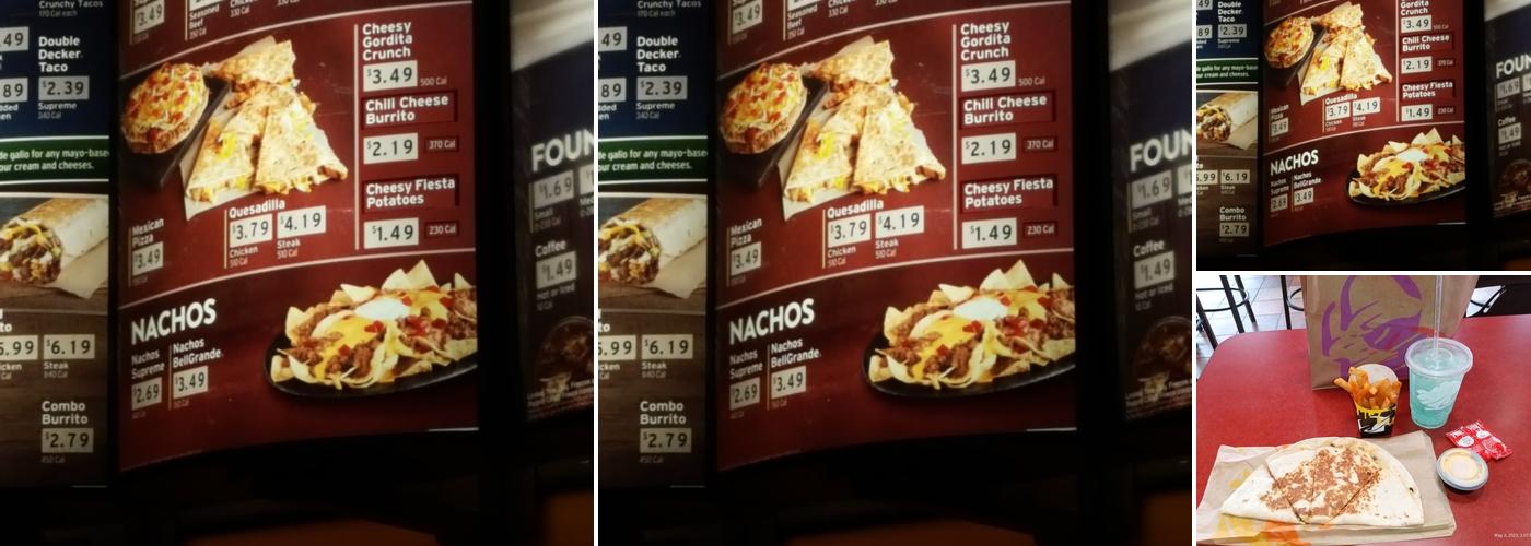 Taco Bell Menu