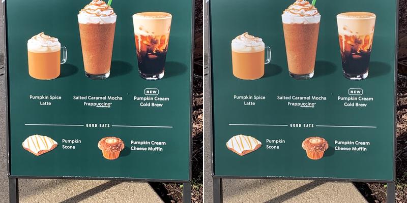 Starbucks Menu