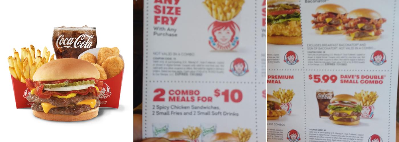 Wendy's Menu