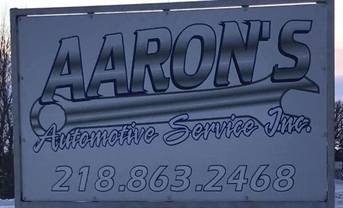 Aaron’s automotive service inc Pelican Rapids