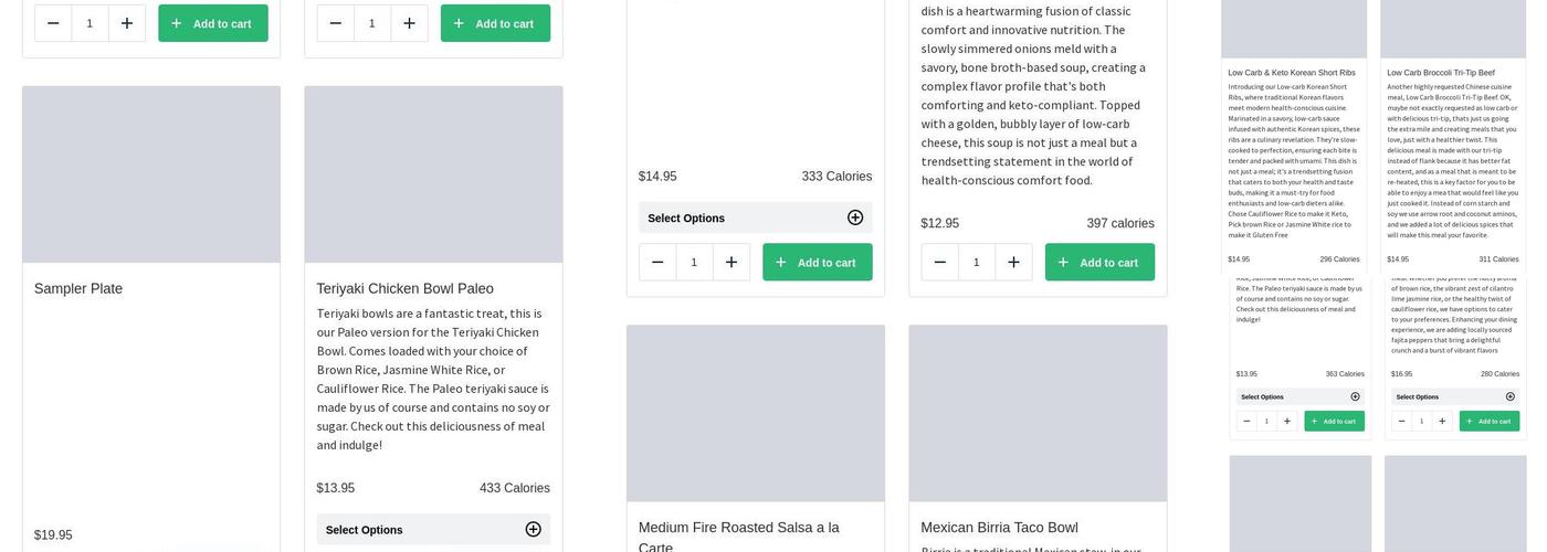 Out of the Cave Menu