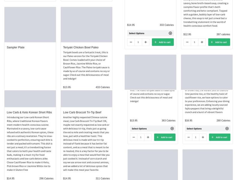 Out of the Cave Menu