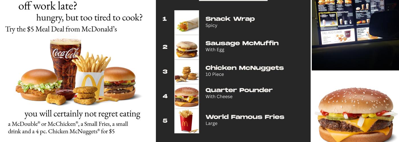 McDonald's Menu