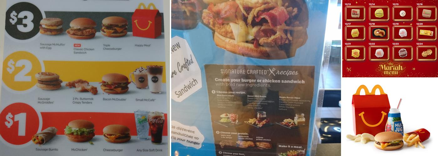 McDonald's Menu
