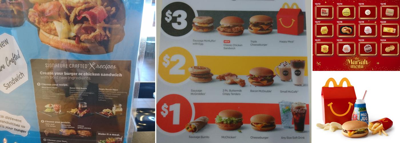 McDonald's Menu