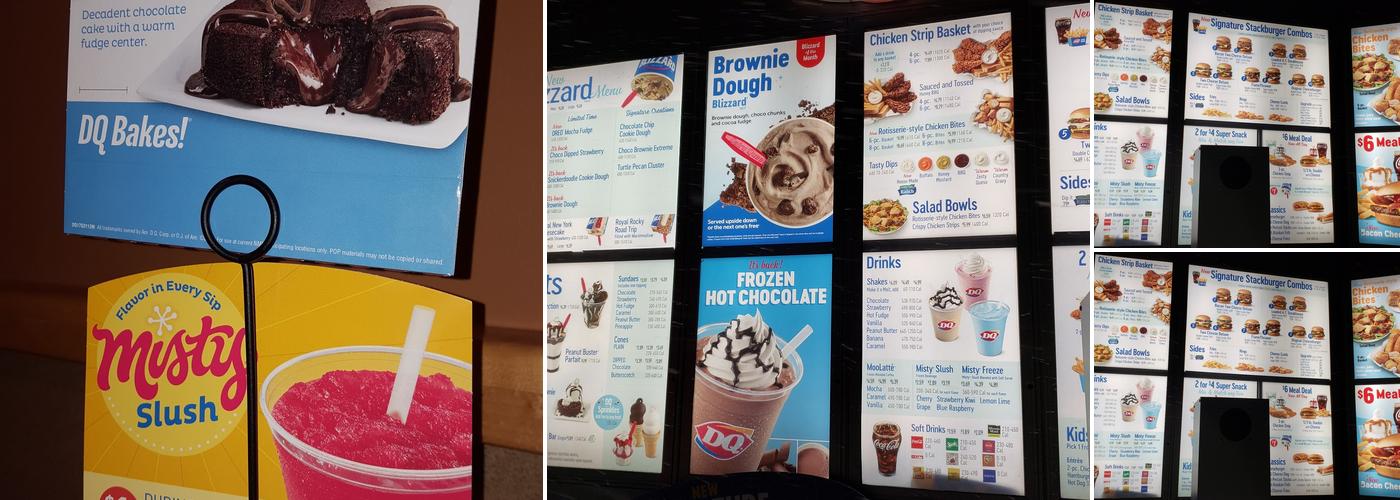 Dairy Queen Grill & Chill Menu