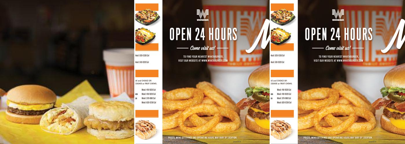 Whataburger Menu