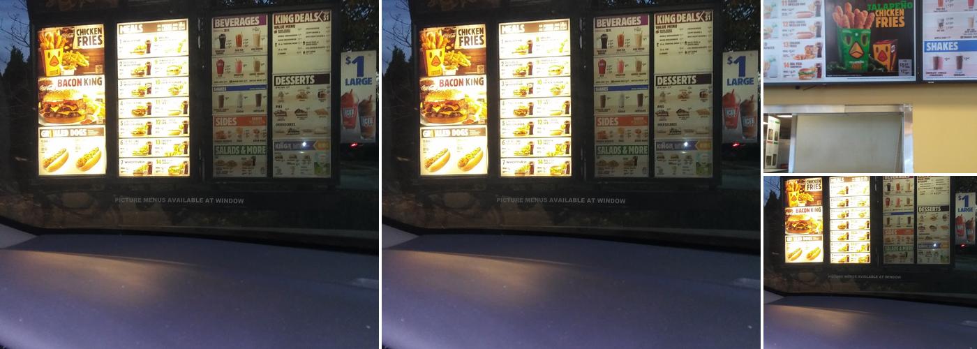 Burger King Menu