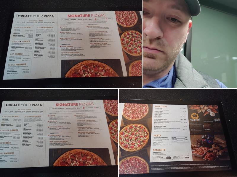Pizza Hut Menu