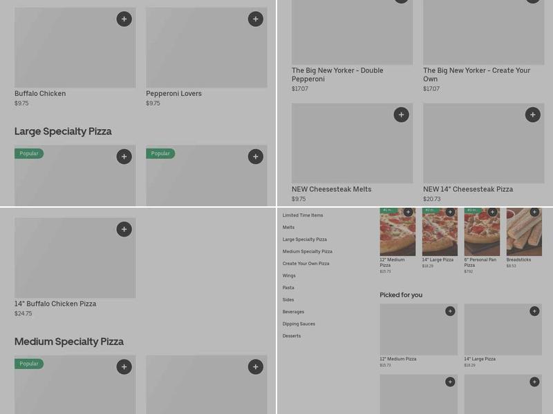 Pizza Hut Menu