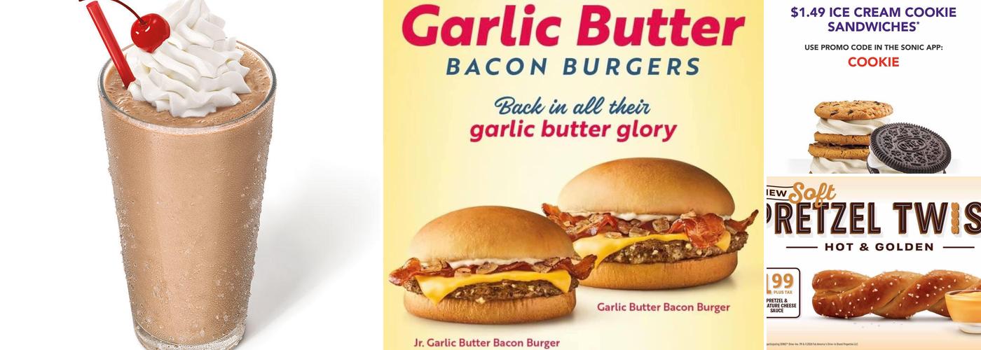 Sonic Drive-In Menu