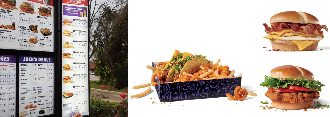 Jack in the Box Menu