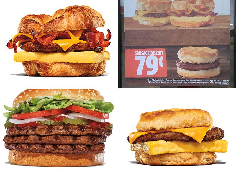 Burger King Menu