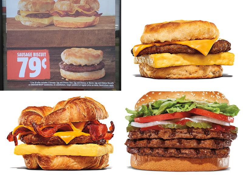 Burger King Menu