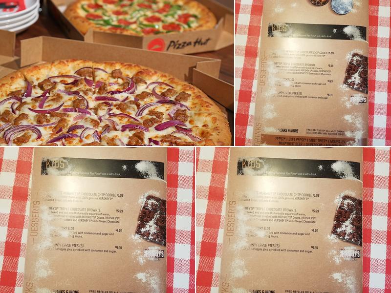 Pizza Hut Menu