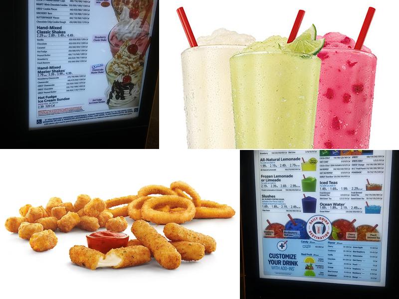 Sonic Drive-In Menu
