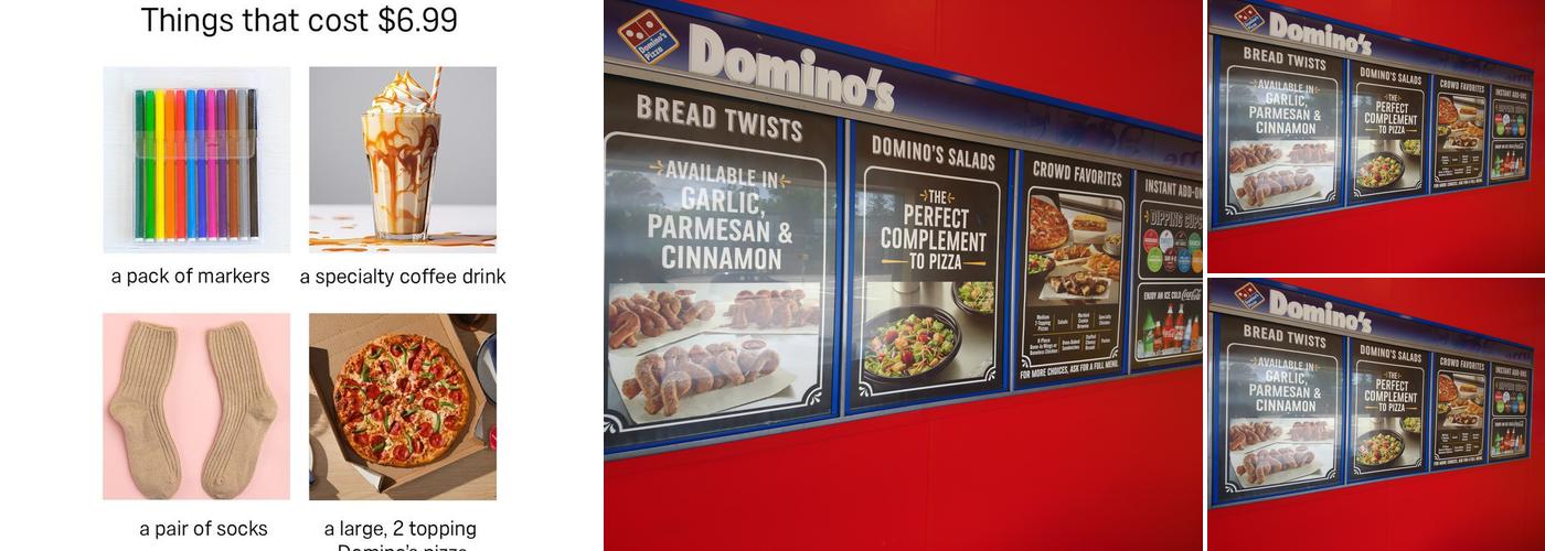 Domino's Pizza Menu