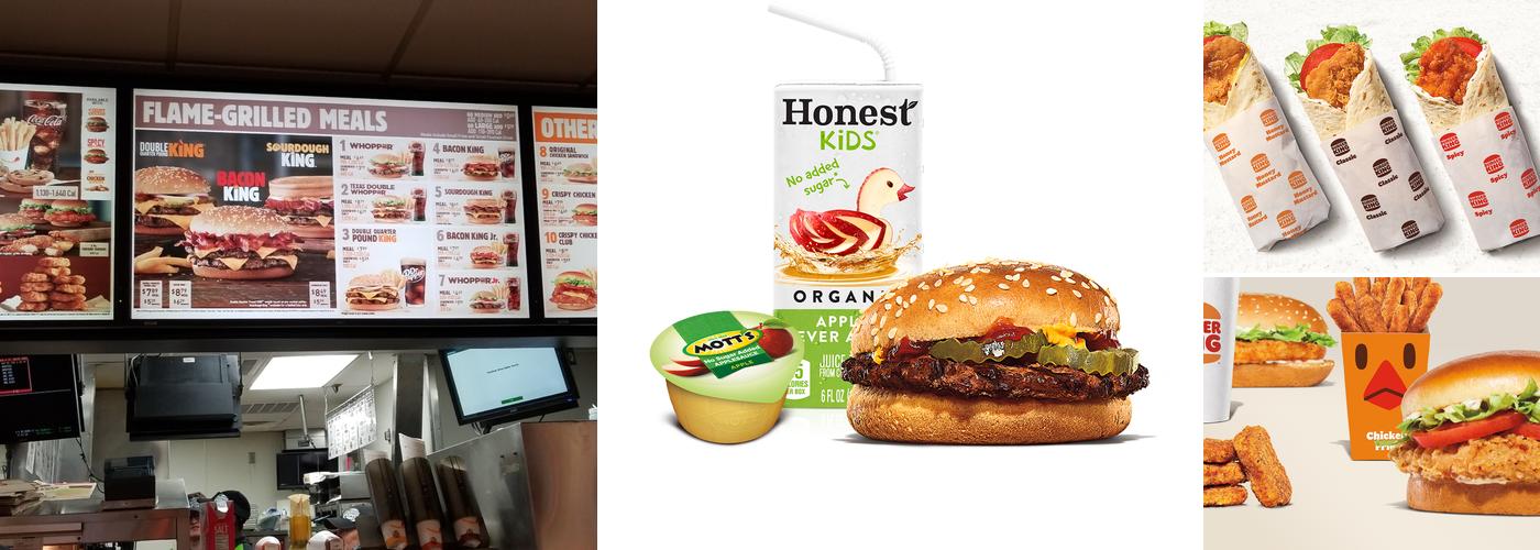 Burger King Menu