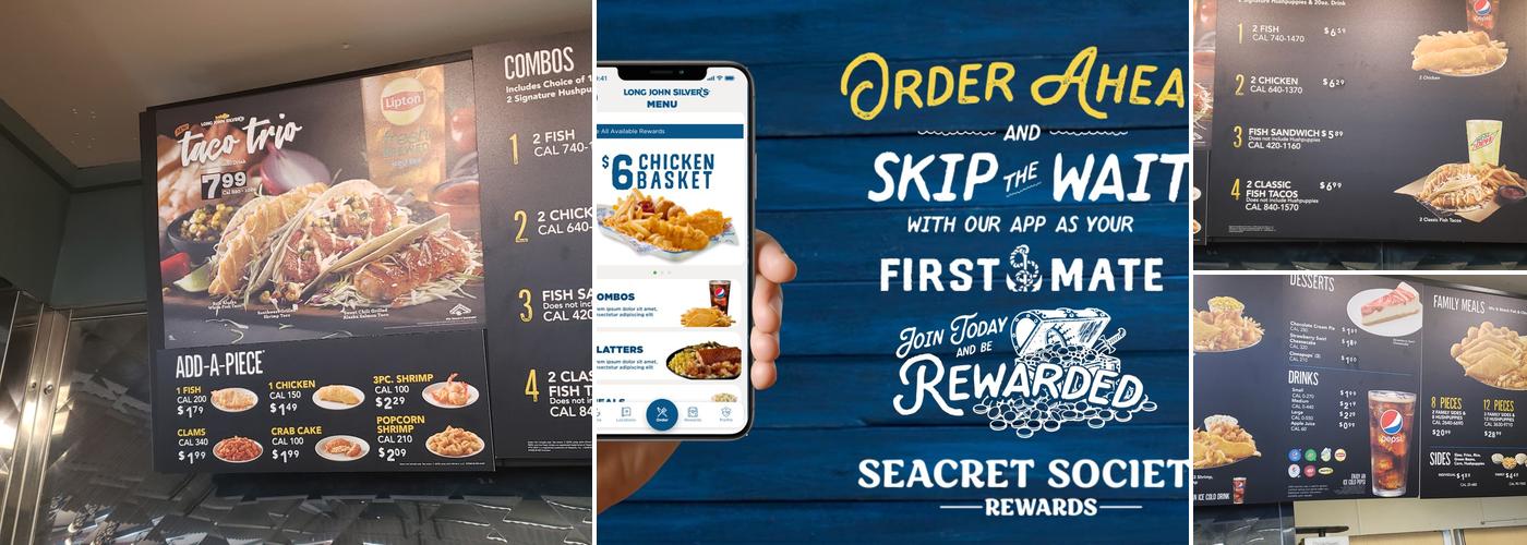 Long John Silver's Menu