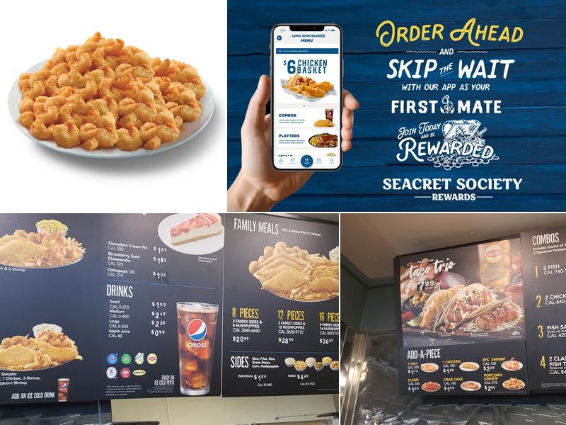 Long John Silver's Menu