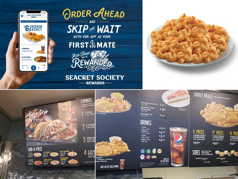 Long John Silver's Menu
