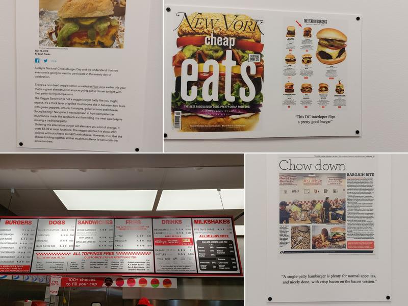 Five Guys Menu