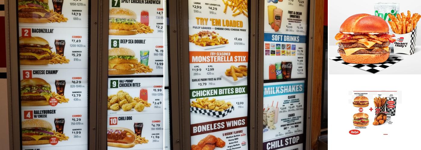 Rally's Menu