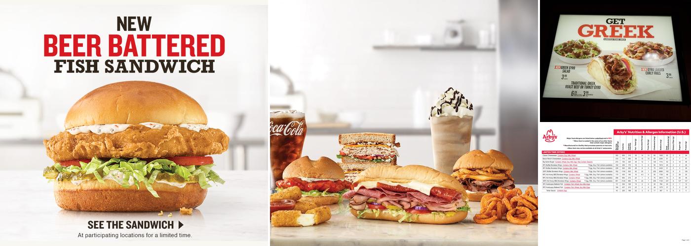 Arby's Menu
