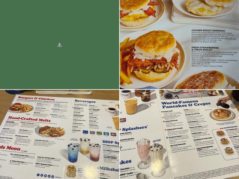 IHOP Menu