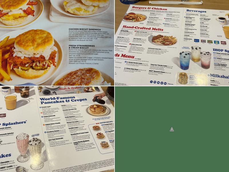 IHOP Menu