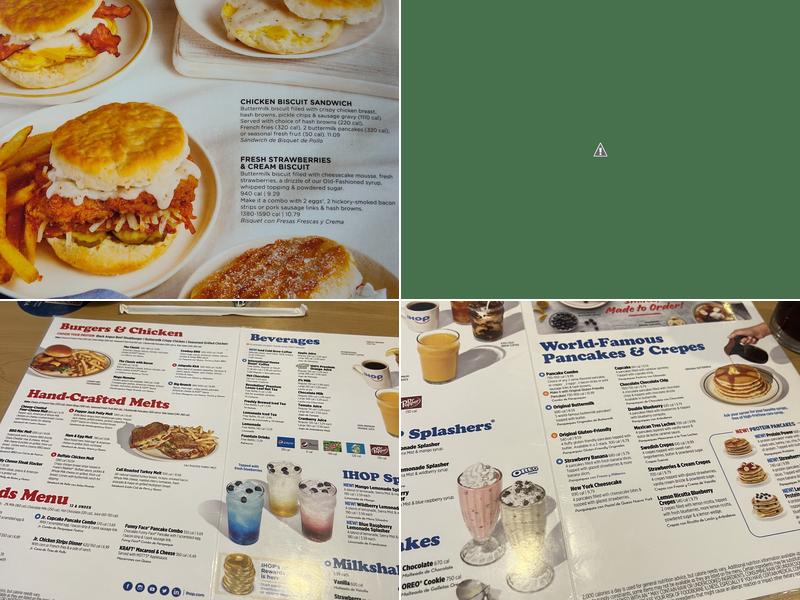IHOP Menu