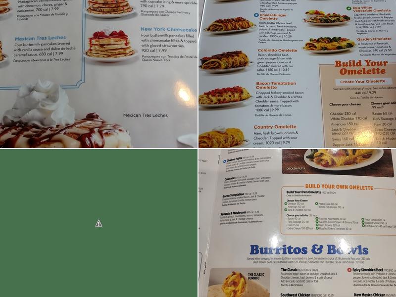 IHOP Menu