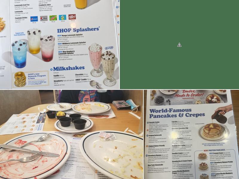 IHOP Menu