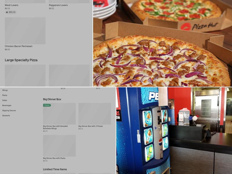 Pizza Hut Menu