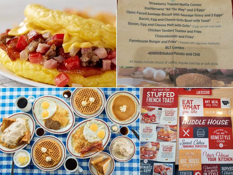 Huddle House Menu