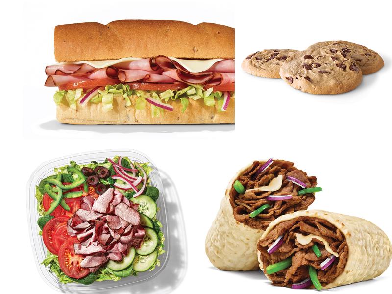 Subway Menu