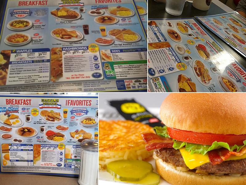 Waffle House Menu