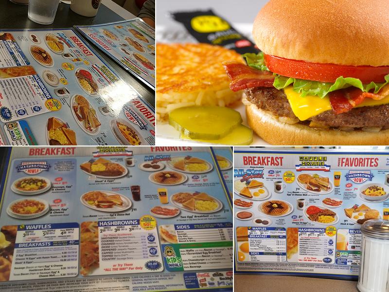 Waffle House Menu