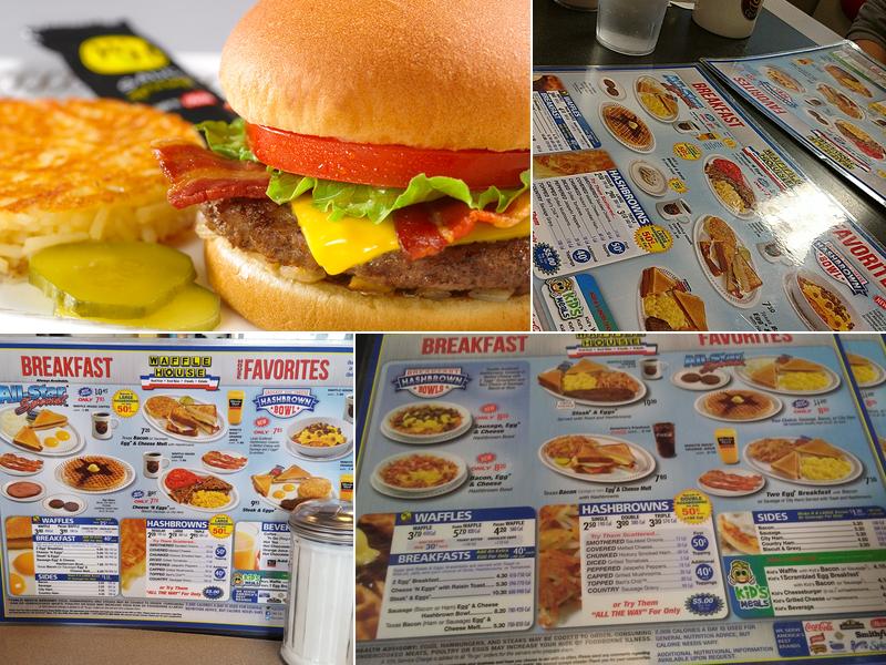 Waffle House Menu