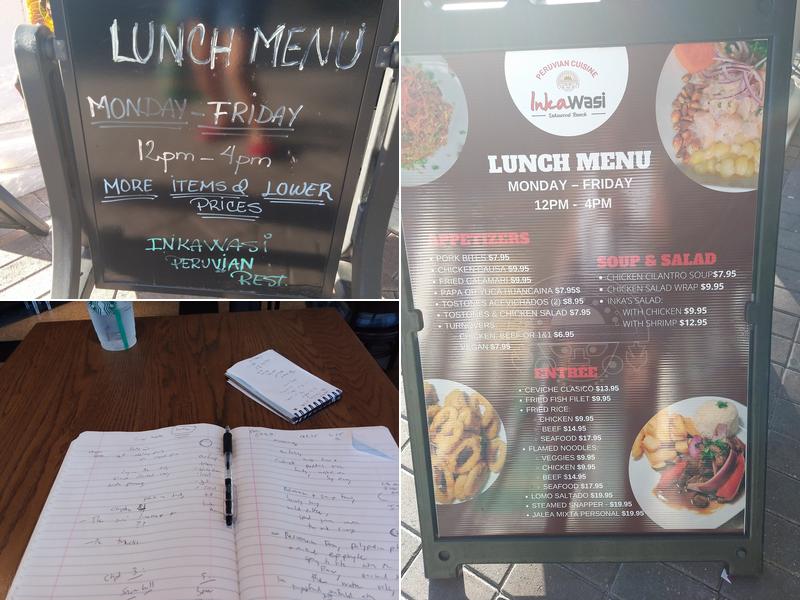 Starbucks Menu
