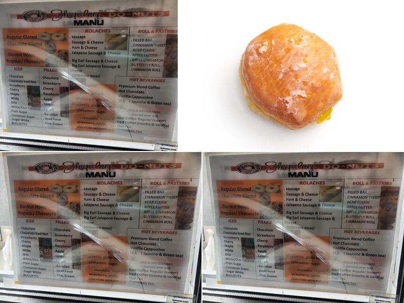 Shipley Do-Nuts Menu