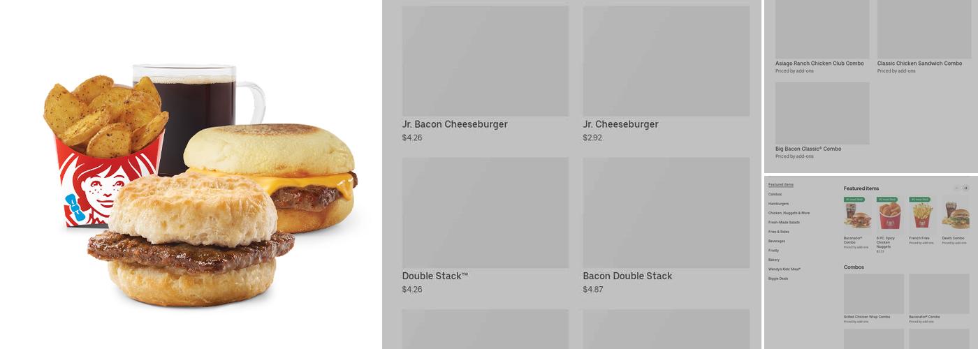 Wendy's Menu