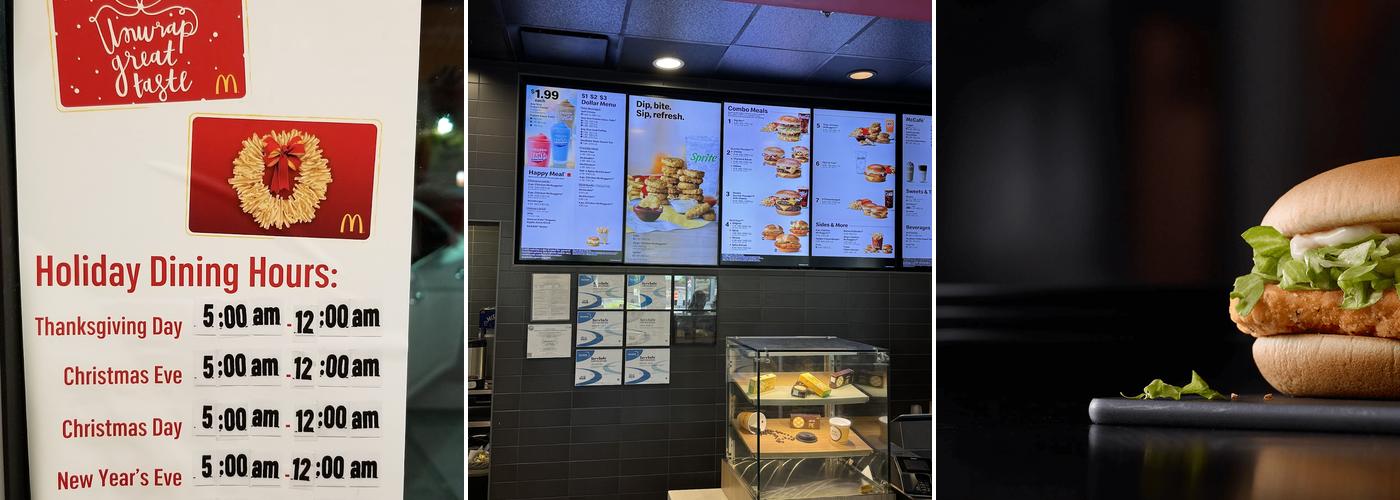 McDonald's Menu