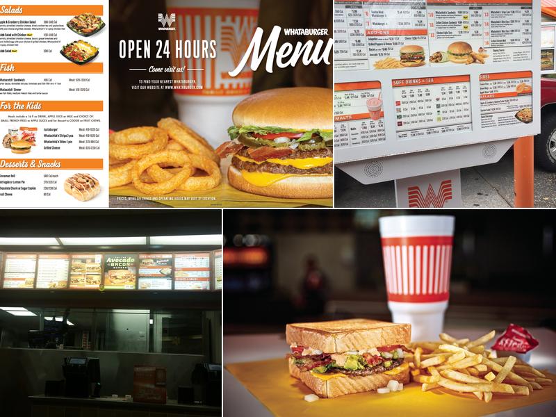 Whataburger Menu