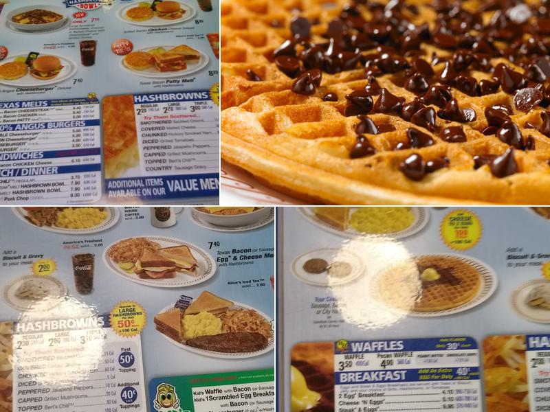 Waffle House Menu